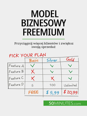 cover image of Model biznesowy freemium